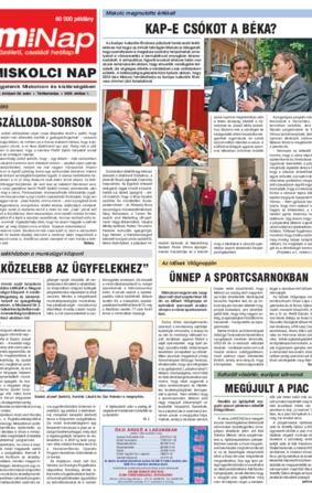 MiNap II. évfolyam 39. szám