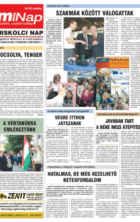 MiNap II. évfolyam 40. szám