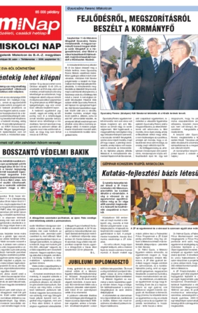 MiNap III. évfolyam 38. szám