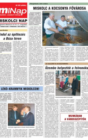 MiNap IV. évfolyam 8. szám