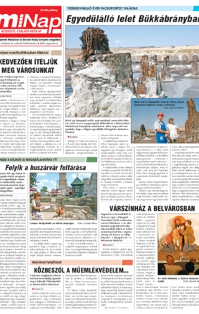 MiNap IV. évfolyam 31. szám