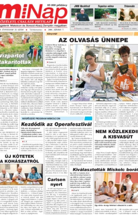 MiNap V. évfolyam 23. szám