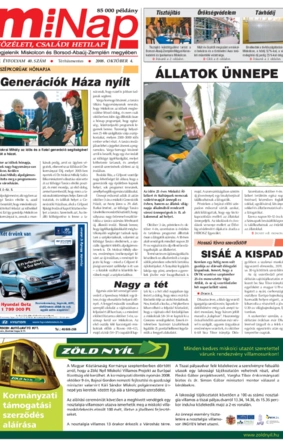 MiNap V. évfolyam 40. szám