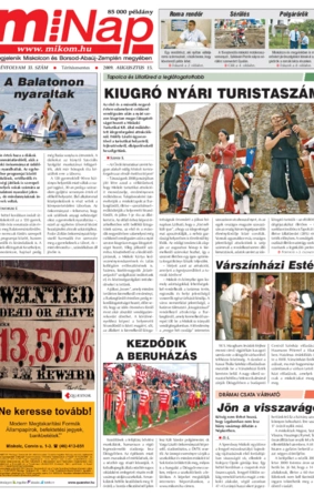 MiNap VI. évfolyam 33. szám