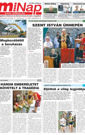 MiNap VI. évfolyam 34. szám