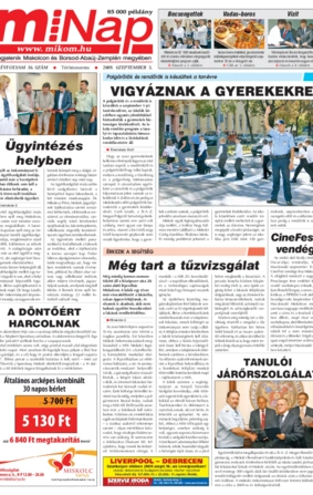 MiNap VI. évfolyam 36. szám