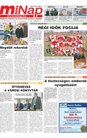 MiNap VII. évfolyam 8. szám
