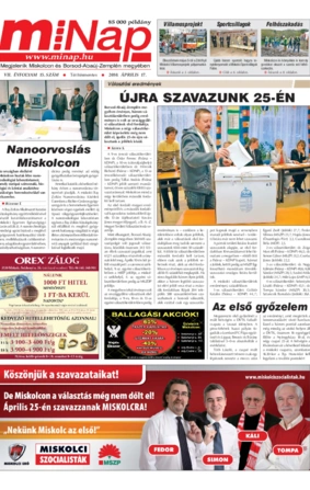 MiNap VII. évfolyam 15. szám