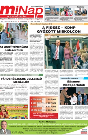 MiNap VII. évfolyam 40. szám