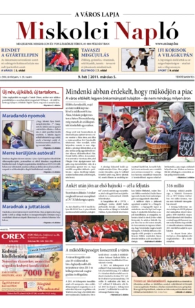 Miskolci Napló VIII. évfolyam 9. szám