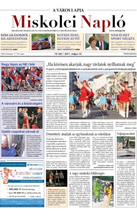Miskolci Napló VIII. évfolyam 19. szám