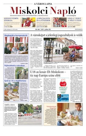 Miskolci Napló VIII. évfolyam 30. szám