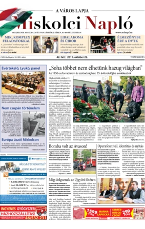 Miskolci Napló VIII. évfolyam 42. szám