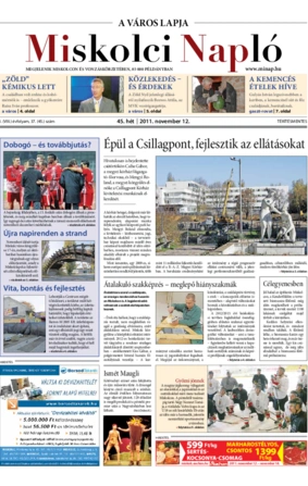 Miskolci Napló VIII. évfolyam 45. szám