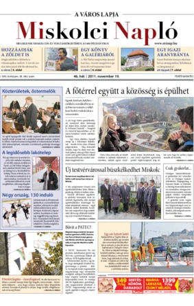 Miskolci Napló VIII. évfolyam 46. szám