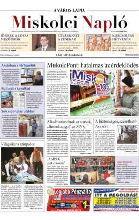 Miskolci Napló IX. évfolyam 9. szám