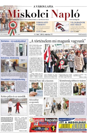 Miskolci Napló IX. évfolyam 11. szám
