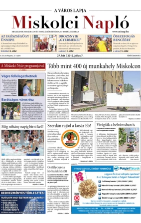 Miskolci Napló IX. évfolyam 27. szám