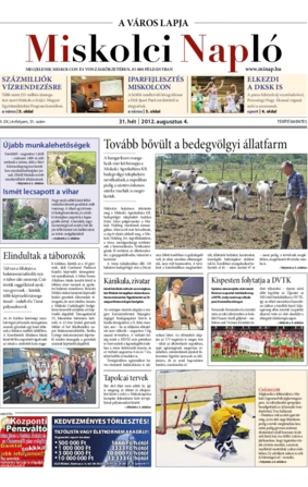 Miskolci Napló IX. évfolyam 31. szám