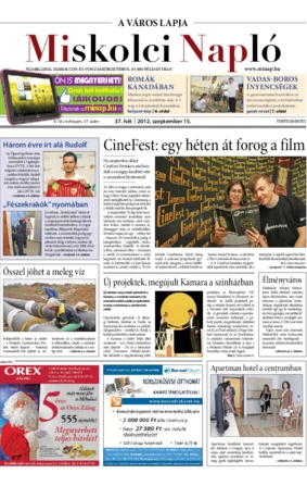 Miskolci Napló IX. évfolyam 37. szám
