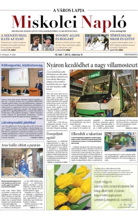 Miskolci Napló X. évfolyam 9. szám