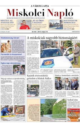 Miskolci Napló X. évfolyam 19. szám