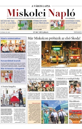 Miskolci Napló X. évfolyam 26. szám