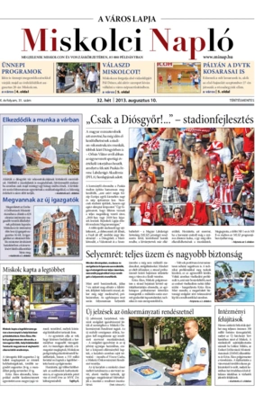 Miskolci Napló X. évfolyam 31. szám