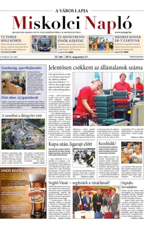 Miskolci Napló X. évfolyam 34. szám